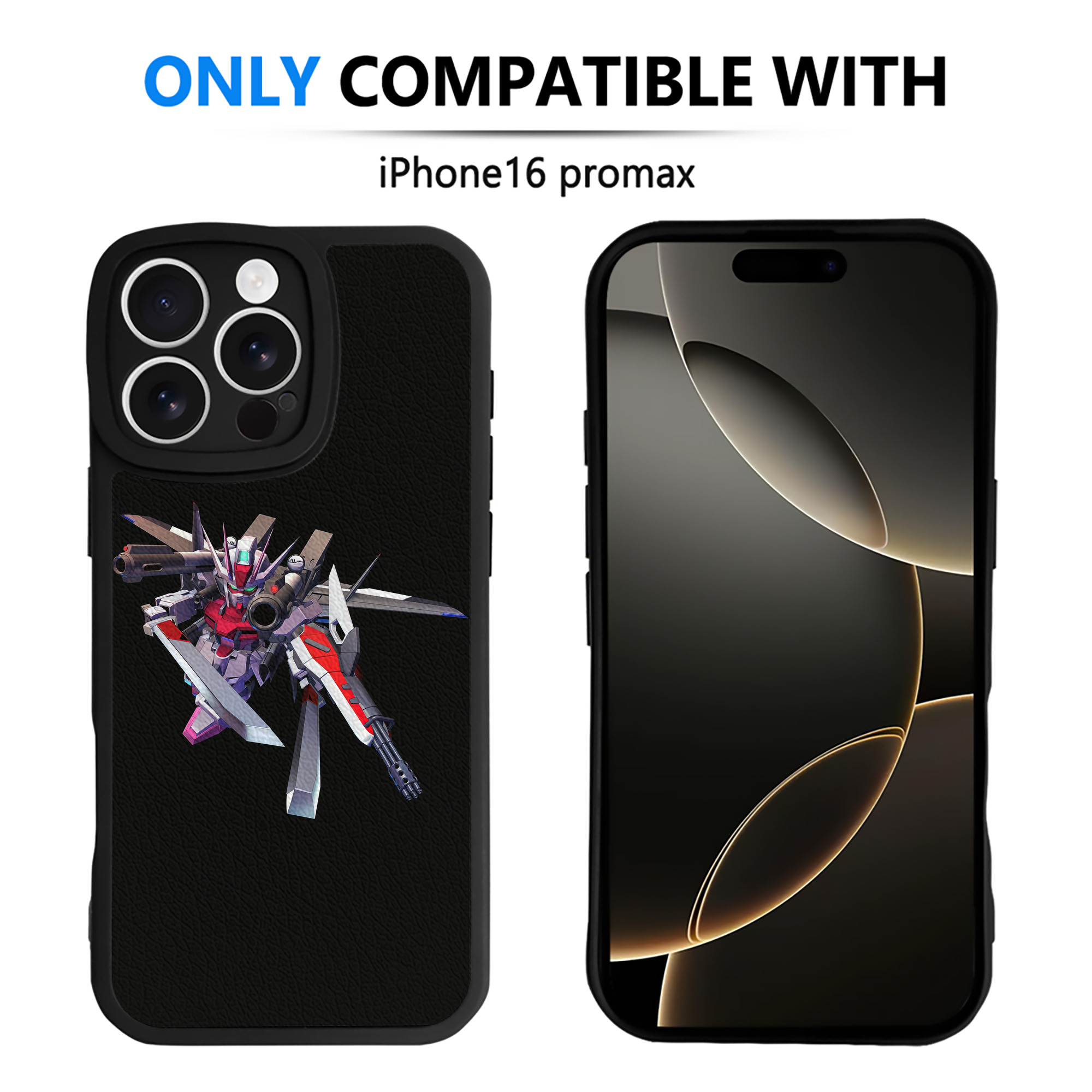 （画像用） 機動戦士ガンダム Mobile Suit Gundam 【iPhone 16シリーズ対応】シリコンスマホケース（レザー調） 材質：シリコン